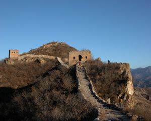 Simatai Great Wall in winter