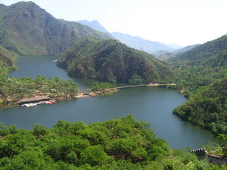 A beautiful view of Xishuiyu Great Wall