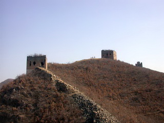 Part of the old Great Wall of Dongjiakou