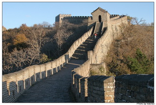 Great Wall of Mutianyu in winter