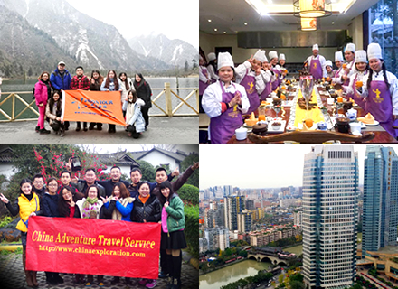 Group photo in nature