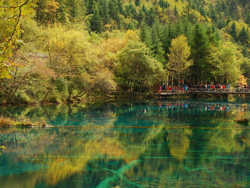 jiuzhaigou-wuhuahai