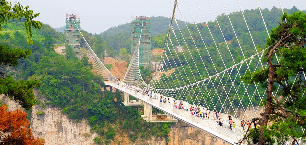 Glass Bridge of Tianmenshan
