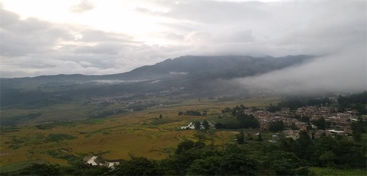 Morning in Yuanyang Rice Terrace