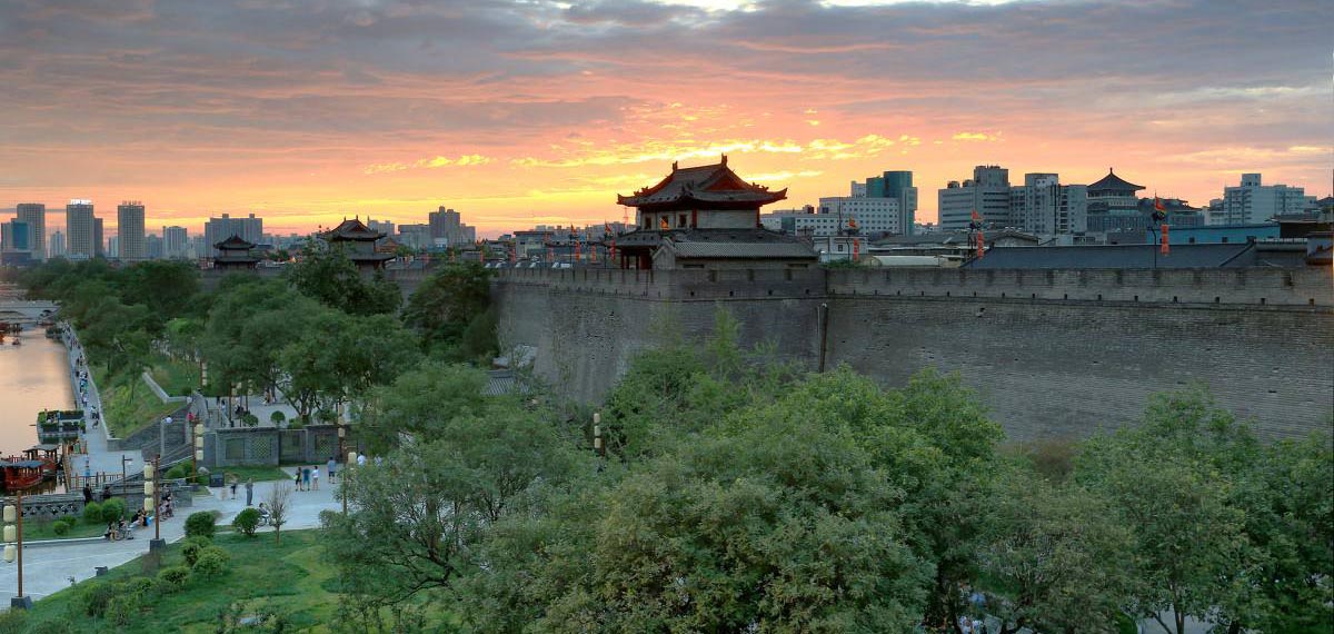 Xian city wall