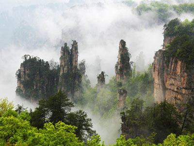 Top China Nature Wonders of Zhangjiajie and Jiuzhaigou Tours