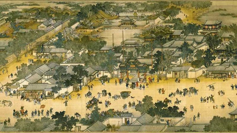 Riverside Scene at Qingming Festival