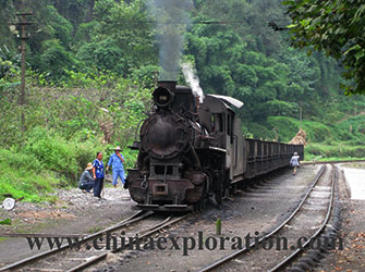 jiayang steam train