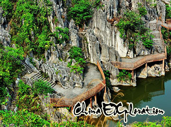 Xinwen stone forest park