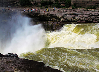 Hukou Yellow River Waterfall
