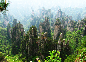 Tianzi mountain