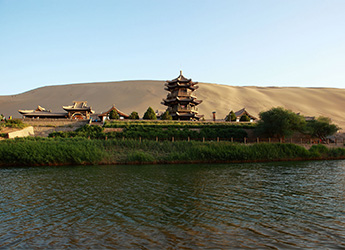 Crescent Lake in Dunhuang