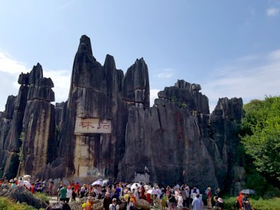 Shilin Stone Forest in Kunming