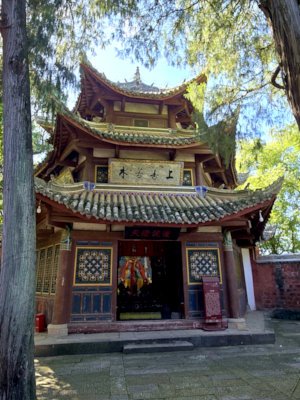 jinhua taoism temple in ziang hometown of shehong