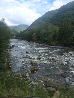 valley in tangjiahe wildlife nature reserve park
